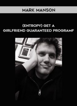 (entropy) Get a Girlfriend Guaranteed Programf by Mark Manson of https://crabaca.store/