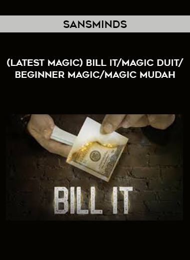 (LATEST MAGIC) BILL IT By Sansminds / magic duit/beginner magic/magic mudah of https://crabaca.store/